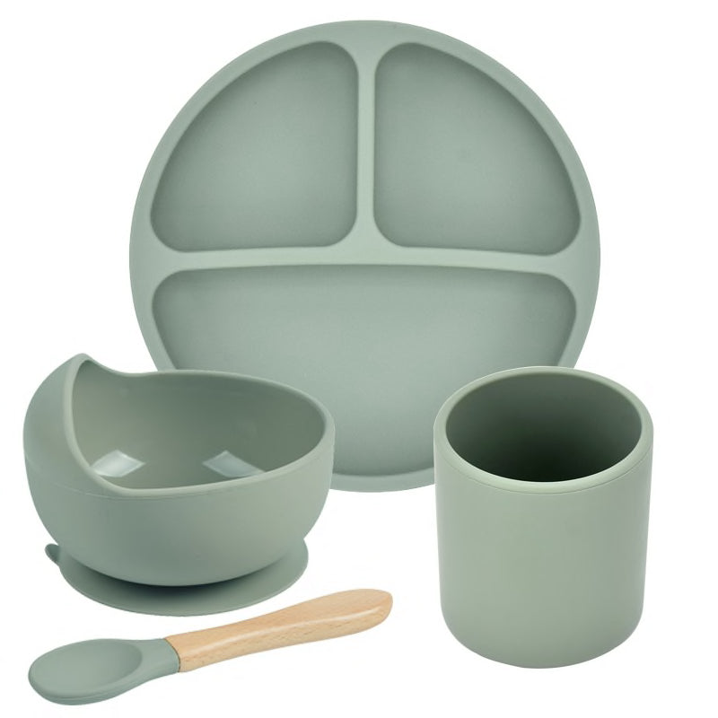 Tableware for Kids, Silicone Feeding Sets